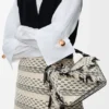 Small Puzzle Bag in Woven Textile Small Puzzle Bag in Woven Textile