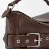 Small Puzzle Biker Bag in Shiny Calfskin