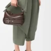 Small Puzzle Biker Bag in Shiny Calfskin