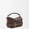 Small Puzzle Biker Bag in Shiny Calfskin