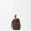 Small Puzzle Biker Bag in Shiny Calfskin