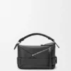 Small Puzzle Biker Bag in Shiny Calfskin Small Puzzle Biker Bag in Shiny Calfskin