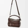 Small Puzzle Biker Bag in Shiny Calfskin