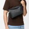 Small Puzzle Bumbag in Grained Calfskin