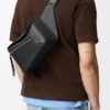 Small Puzzle Bumbag in Grained Calfskin