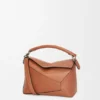 Small Puzzle Edge Bag in Classic Calfskin