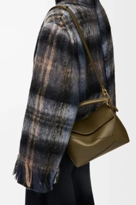 Small Puzzle Edge Bag in Classic Calfskin