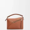 Small Puzzle Edge Bag in Classic Calfskin