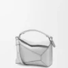 Small Puzzle Edge Bag in Laminated Lambskin Small Puzzle Edge Bag in Laminated Lambskin