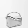 Small Puzzle Edge Bag in Laminated Lambskin Small Puzzle Edge Bag in Laminated Lambskin