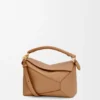 Small Puzzle Edge Bag in Soft Grained Calfskin