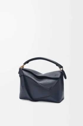 Small Puzzle Edge Bag in Soft Grained Calfskin