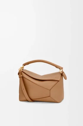 Small Puzzle Edge Bag in Soft Grained Calfskin