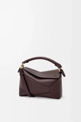 Small Puzzle Edge Bag in Soft Grained Calfskin