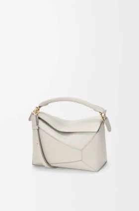 Small Puzzle Edge Bag in Soft Grained Calfskin