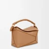 Small Puzzle Edge Bag in Soft Grained Calfskin