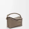 Small Puzzle Edge Bag in Soft Grained Calfskin