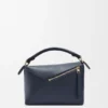 Small Puzzle Edge Bag in Soft Grained Calfskin