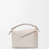 Small Puzzle Edge Bag in Soft Grained Calfskin