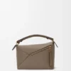 Small Puzzle Edge Bag in Soft Grained Calfskin