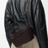 Small Squeeze Bag in Woven Nappa Calfskin