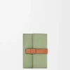 Small Vertical Wallet in Soft Grained Calfskin