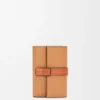 Small Vertical Wallet in Soft Grained Calfskin