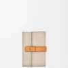 Small Vertical Wallet in Soft Grained Calfskin