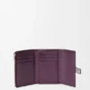 Small Vertical Wallet in Soft Grained Calfskin
