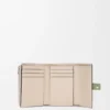Small Vertical Wallet in Soft Grained Calfskin