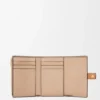 Small Vertical Wallet in Soft Grained Calfskin