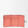 Small Vertical Wallet in Soft Grained Calfskin