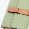 Small Vertical Wallet in Soft Grained Calfskin