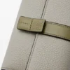 Small Vertical Wallet in Soft Grained Calfskin