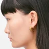 Stacked Hoop Earrings in Sterling Silver