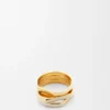 Stacked Ring in Sterling Silver and Enamel Stacked Ring in Sterling Silver and Enamel