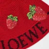 Strawberry Bucket Hat in Cotton