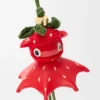 Strawberry Charm in Classic Calfskin
