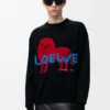 Sweater in Cotton and Silk