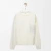 Sweater in Cotton Blend