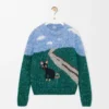 Sweater in Wool and Mohair Sweater in Wool and Mohair