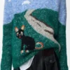 Sweater in Wool and Mohair Sweater in Wool and Mohair