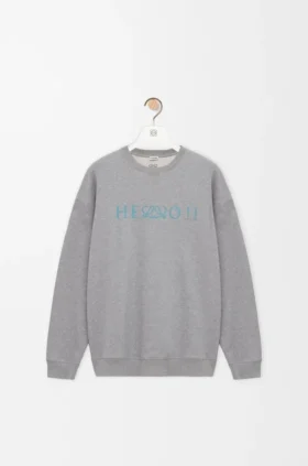 Sweatshirt in Cotton