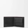 Switch Bifold Coin Wallet in Supple Grained Calfskin and Suede Switch Bifold Coin Wallet in Supple Grained Calfskin and Suede