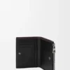 Switch Slim Compact Wallet in Supple Grained Calfskin and Suede