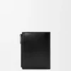 Switch Slim Compact Wallet in Supple Grained Calfskin and Suede
