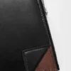 Switch Slim Compact Wallet in Supple Grained Calfskin and Suede