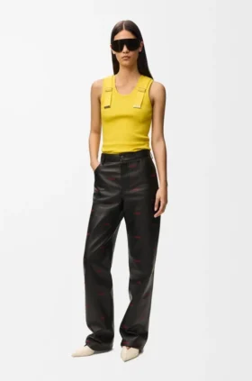 Tank Top in Stretch Cotton