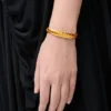 Thin Braided Cuff in Sterling Silver Thin Braided Cuff in Sterling Silver