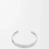 Thin Braided Cuff in Sterling Silver Thin Braided Cuff in Sterling Silver